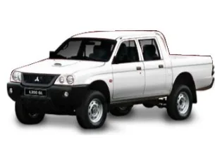 Mitsubishi L200 L 200 GL 4x4 2.5 Turbo (cab. dupla)